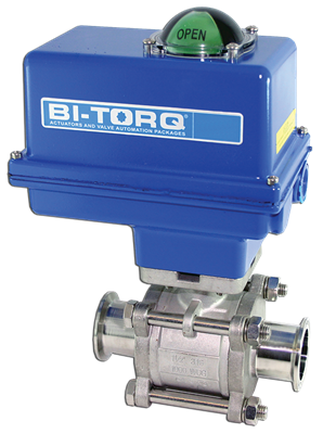 IS-3TC (Sanitary) Electric Actuator Ball Valves